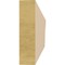 Ekena Millwork 2in. W x 8in. H x 32in. L Pescadero Woodgrain TimberThane Rafter Tail, Primed Tan RFTUR02X08X32PECRCPR - alternate 4